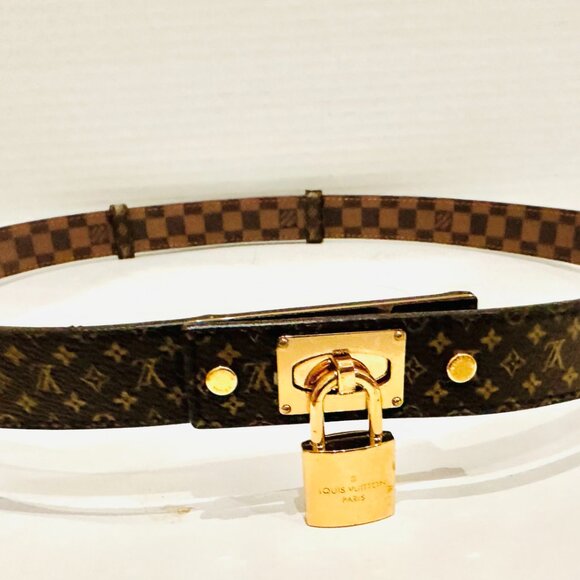 Louis Vuitton Lock Adjustable Belt - Excellent Condition main image 6